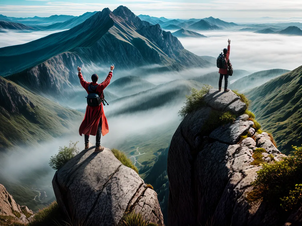 Engajamento: Seja protagonista da sua história 3 Fotos montanha triunfo autoconhecimento