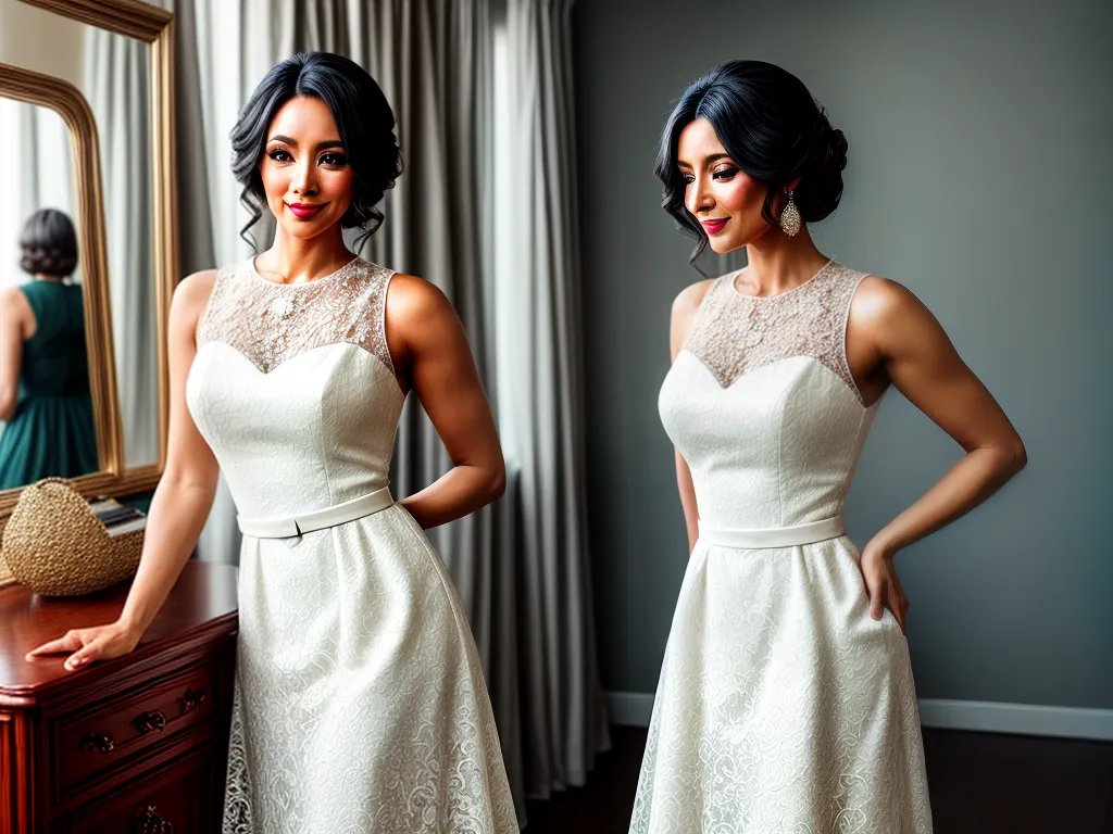 Fotos mulher estilo vestido vintage