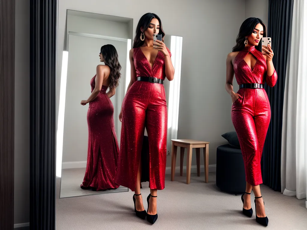 Escolhendo a Roupa Perfeita para Cada Ocasião 1 Fotos mulher reflexao roupas espelho