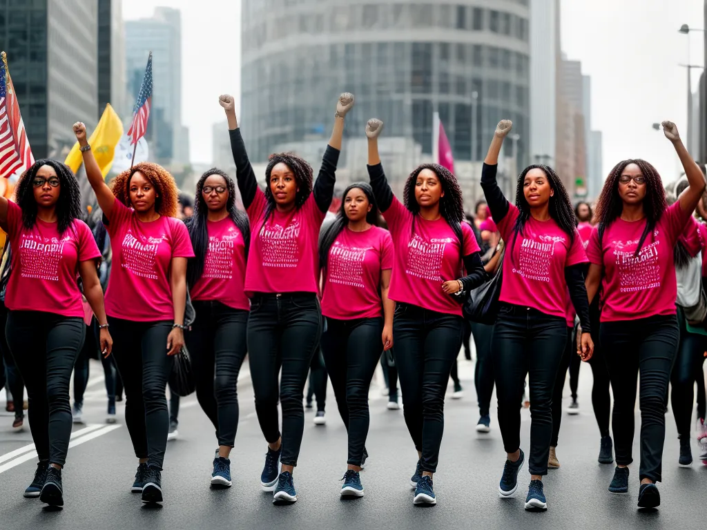 Fotos mulheres unidas marcha feminista