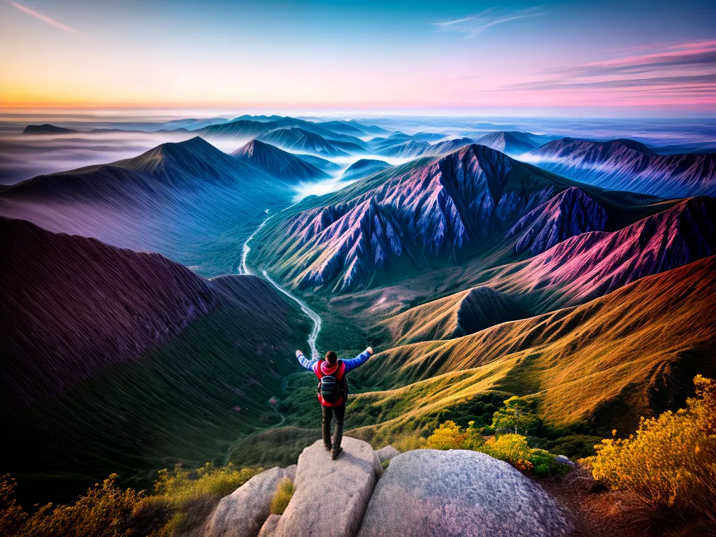 Fotos nascer do sol vitoria montanha