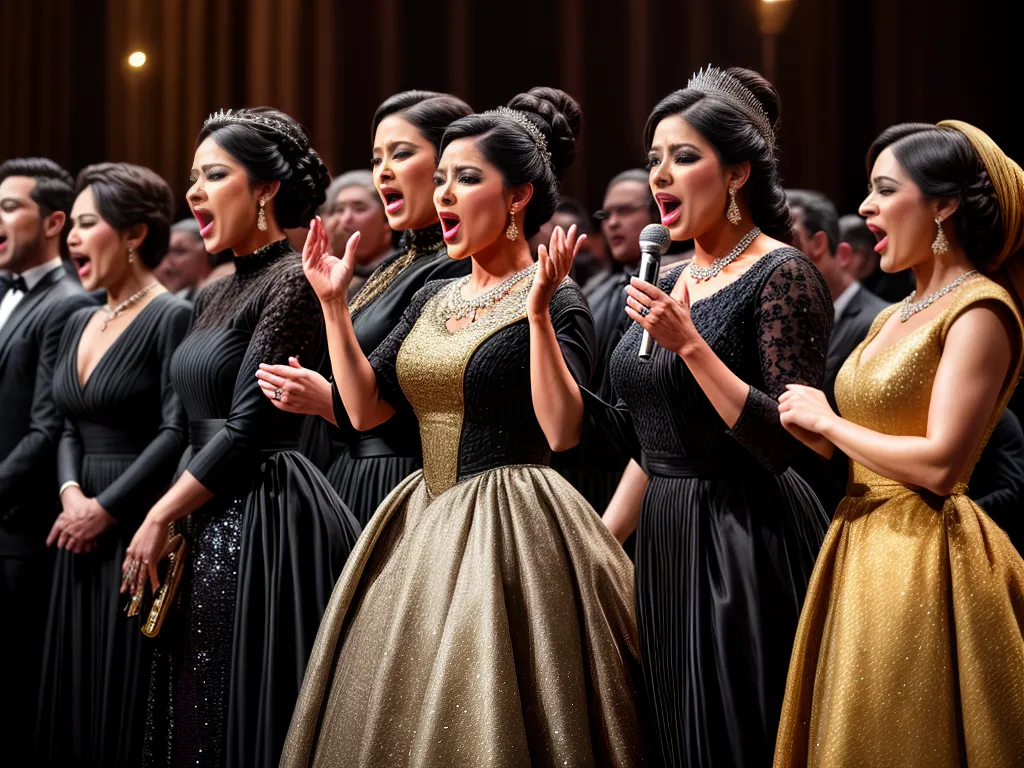 Fotos opera singers stage emocao talento