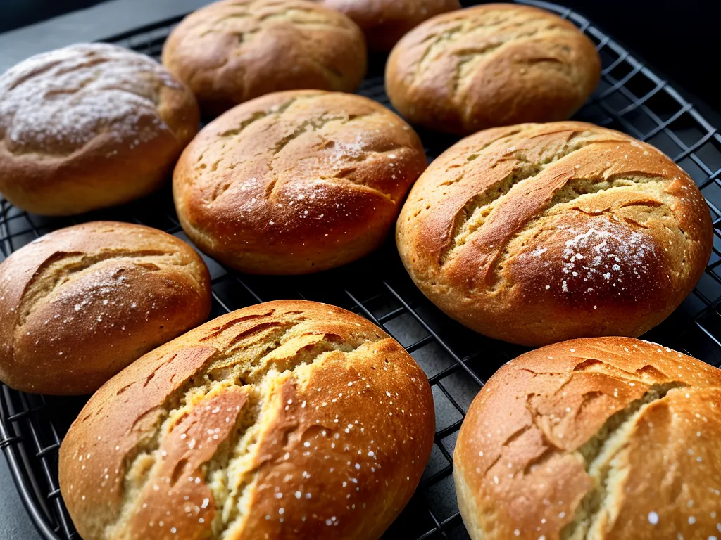 Fotos paezinhos dourados crocantes cesta rustica