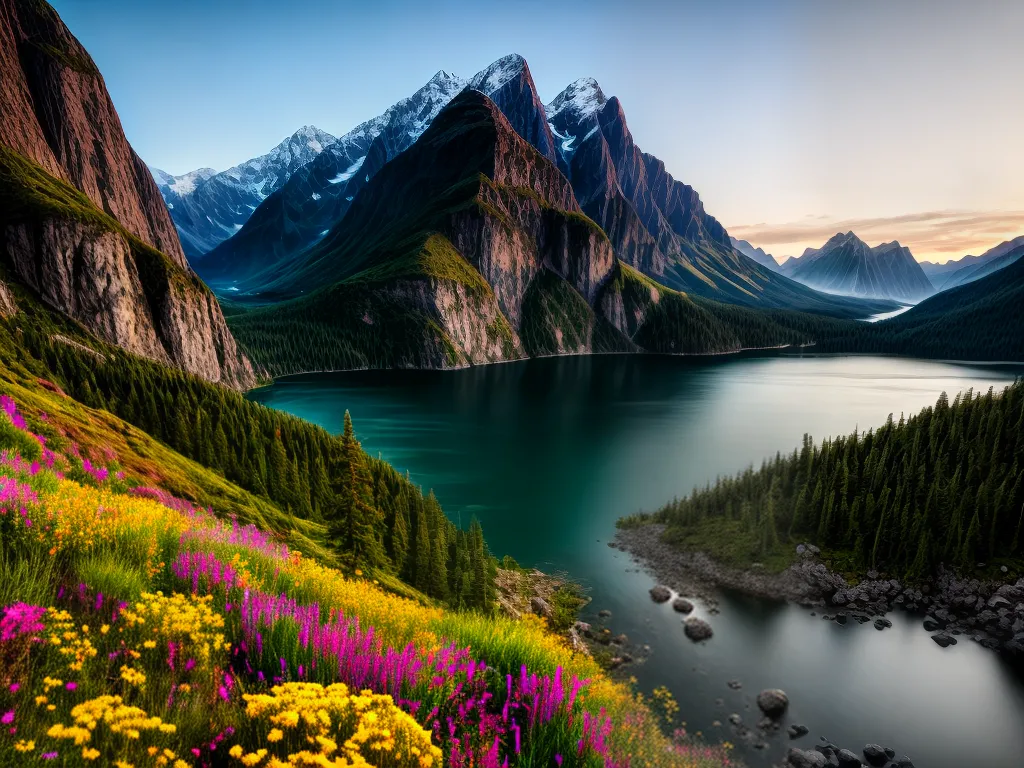 Criando Cenários Incríveis: O Poder do Paisagismo na Fotografia 1 Fotos paisagens incriveis poder paisagismo fotografia