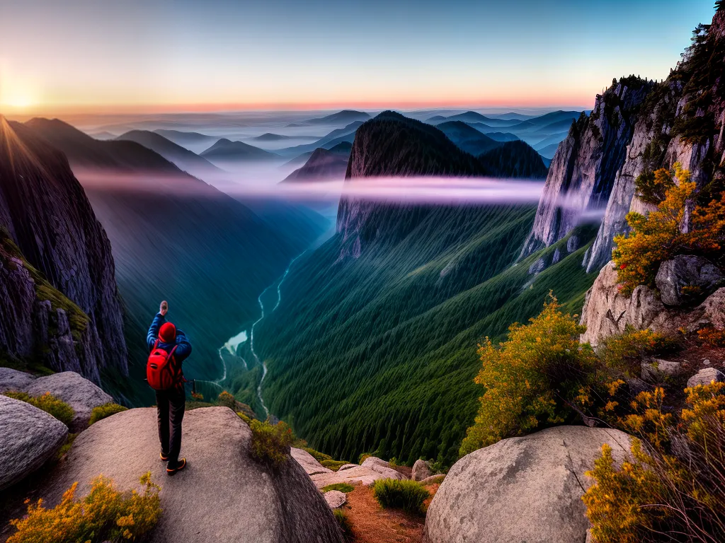 Fotos pessoa sol por do sol montanha 2