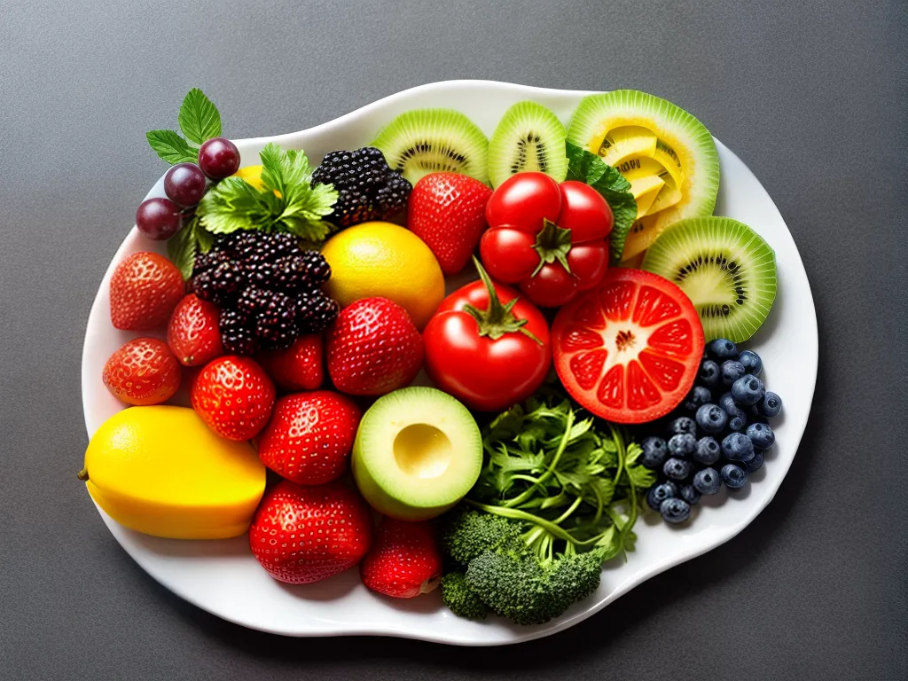 Fotos prato colorido alimentos saudaveis 10