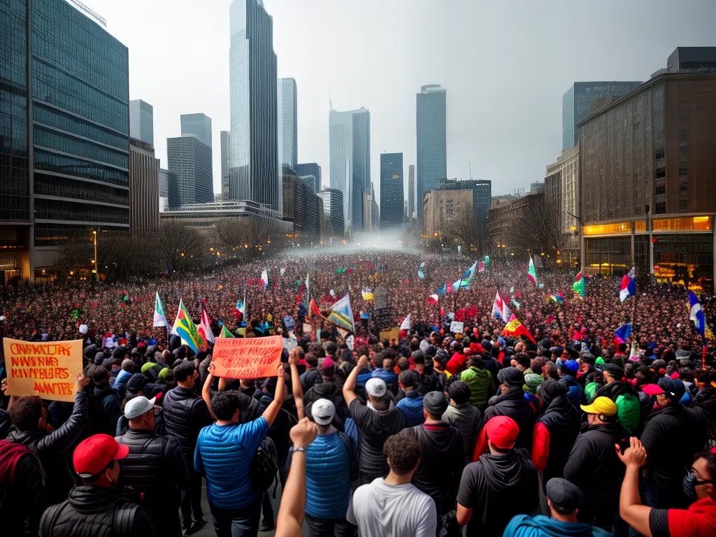 Por que a caminhada é um ato de protesto e transformação pela habitação? 3 Fotos protesto unidade moradia acessivel