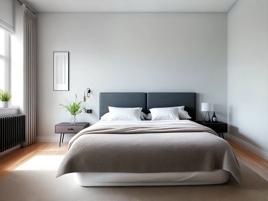 Fotos quarto minimalista elegante