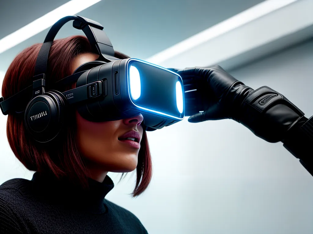 Fotos realidade virtual futurista inovacao jornalismo