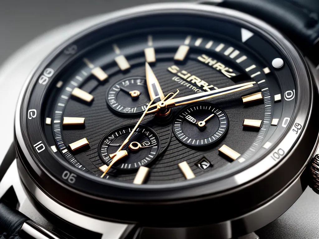 Fotos relogio masculino prata preto sofisticado