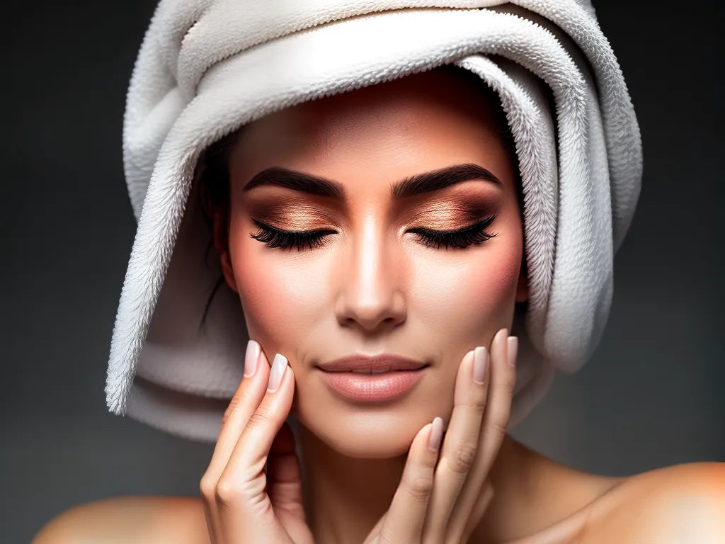 Fotos rosto mulher mascara estetica