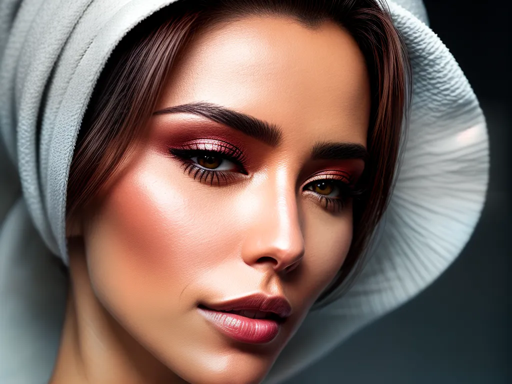 Fotos rosto sereno cuidados pele