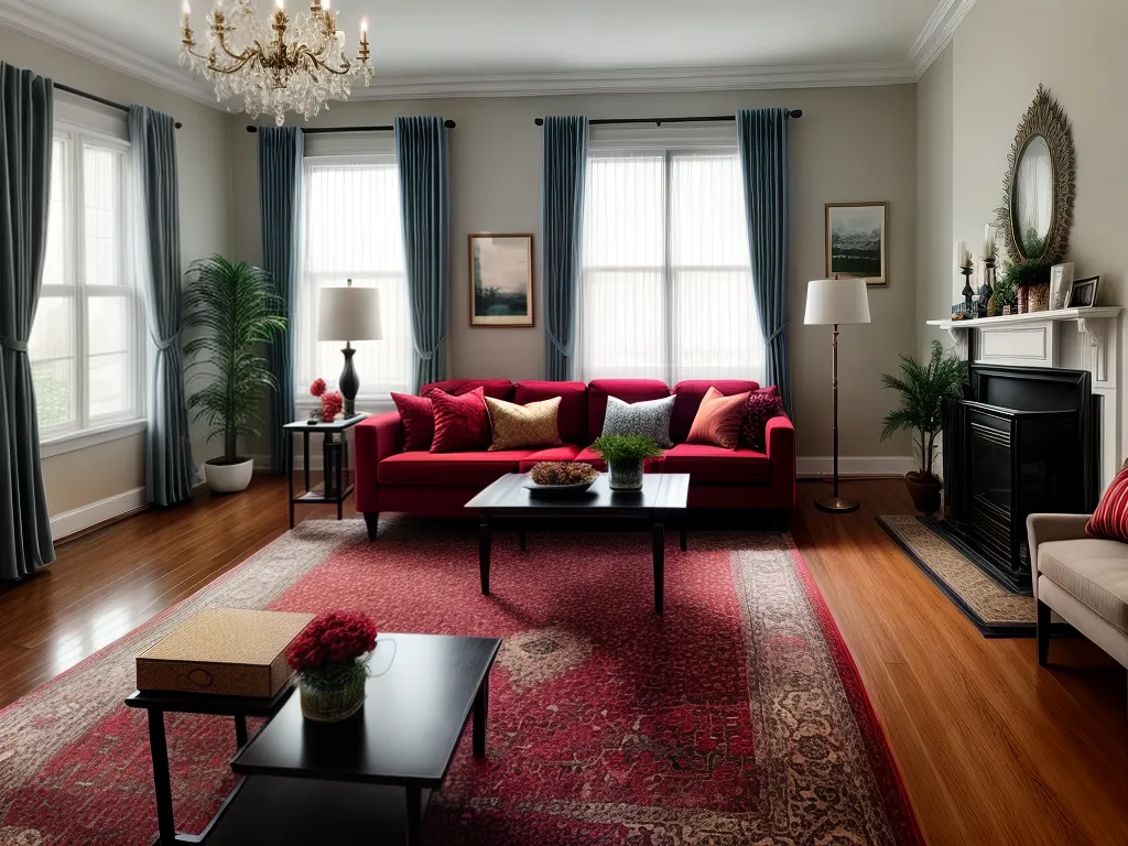 Fotos sala festiva decorada iluminada