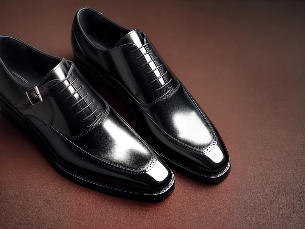 Fotos sapatos brilhantes reflexo limpos
