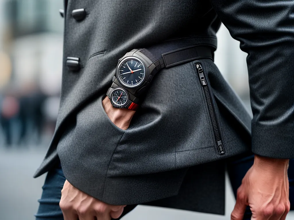 Fotos smartwatch masculino tecnologia elegante