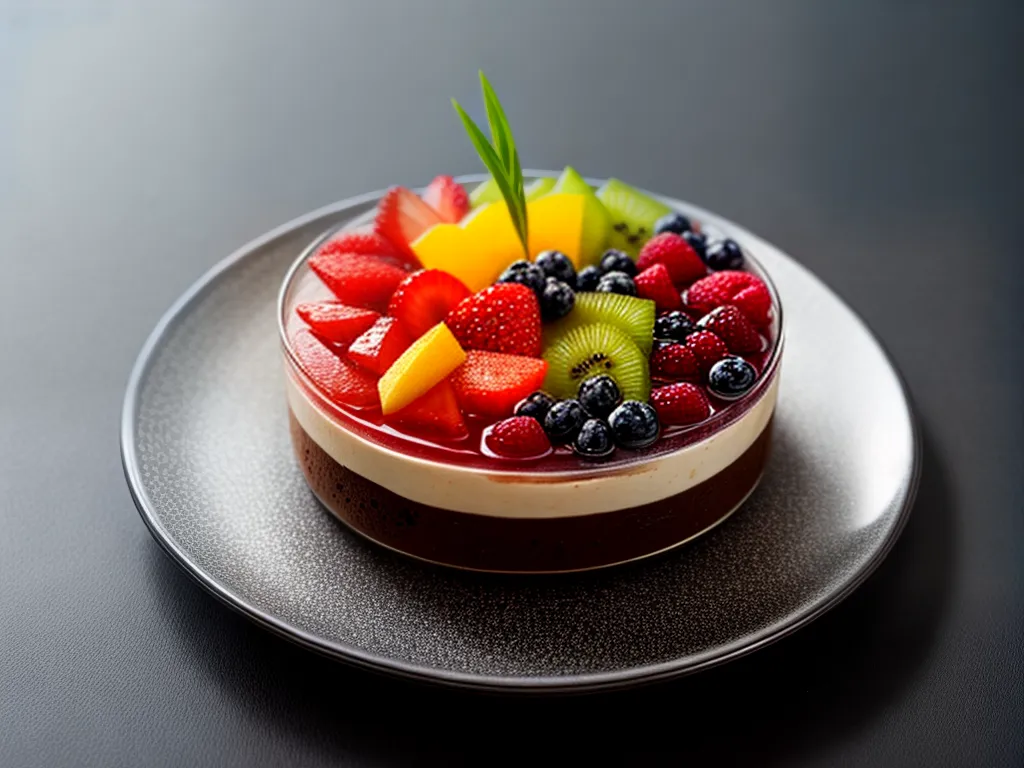 Tudo sobre espessantes para gelatinas e mousses Fotos sobremesas coloridas frutas