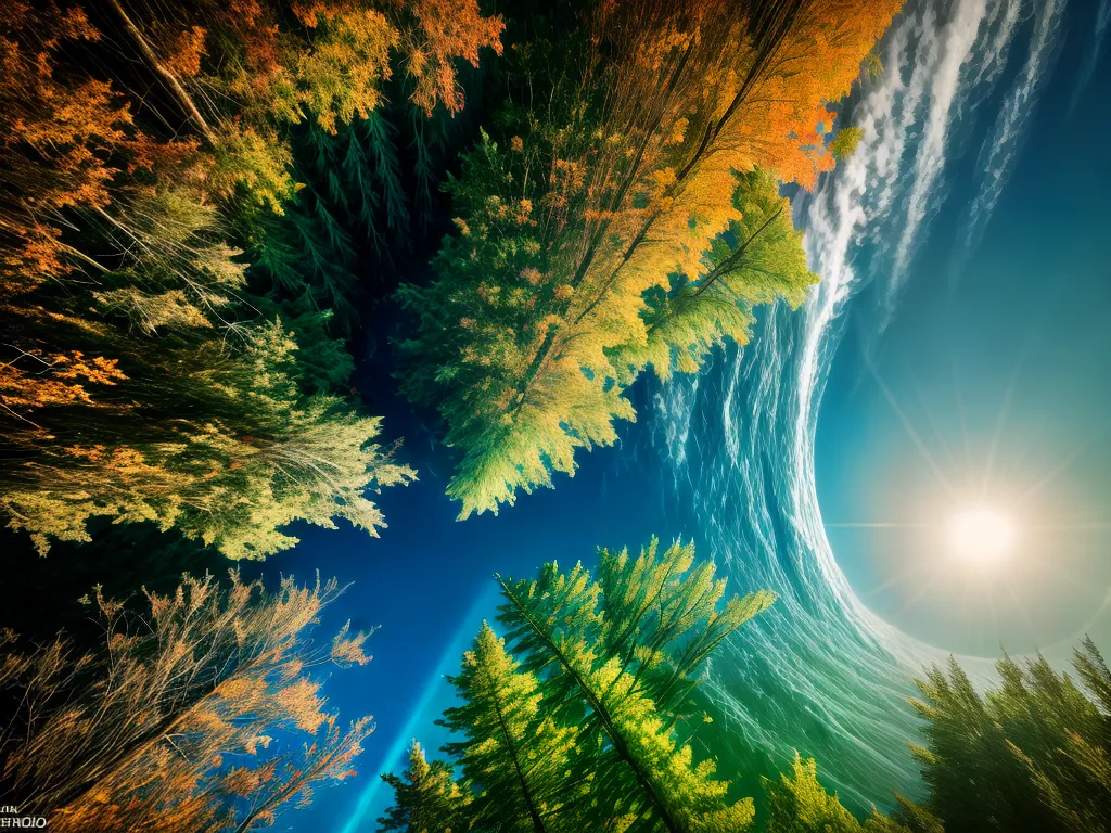 Fotos sol brilhante nuvens escuras serenidade