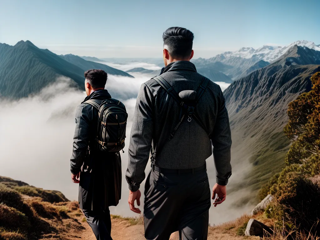 Fotos sucesso profissional caminho montanha