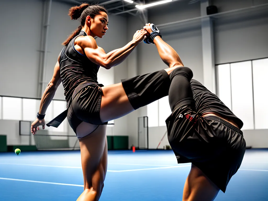 Fotos taekwondo chute preciso tenis