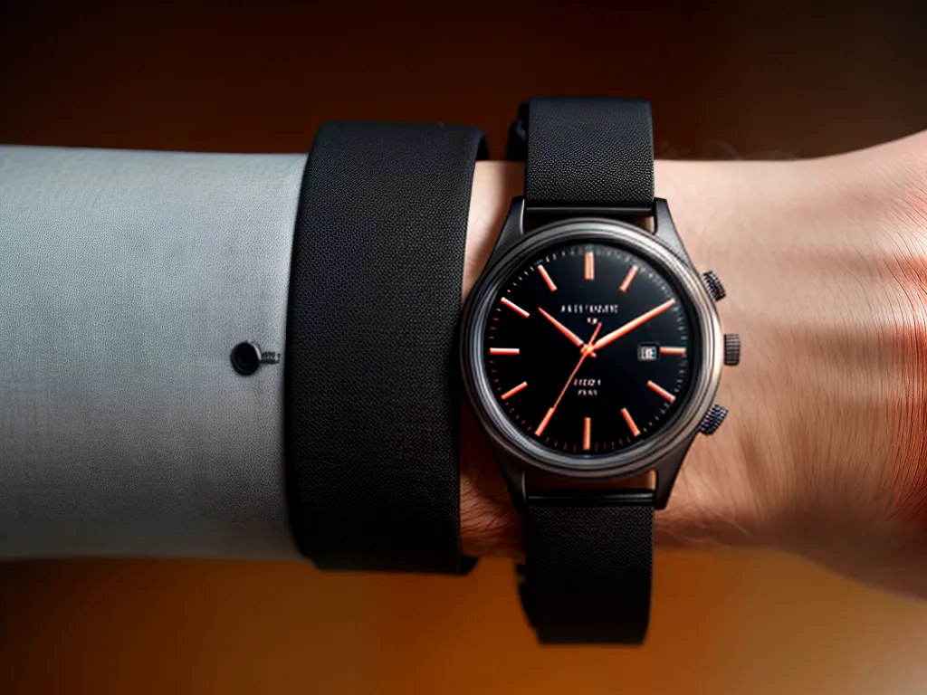 Fotos tecnologia vestivel homem smartwatch