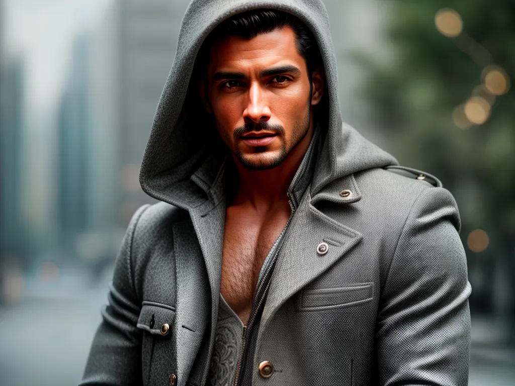 Fotos terno listras cinza sofisticado