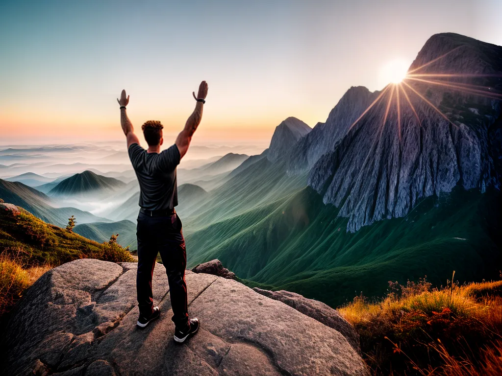 Fotos vitoria sol nascente montanha