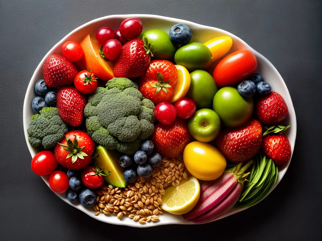 Fotos alimentos coloridos polissacarideos