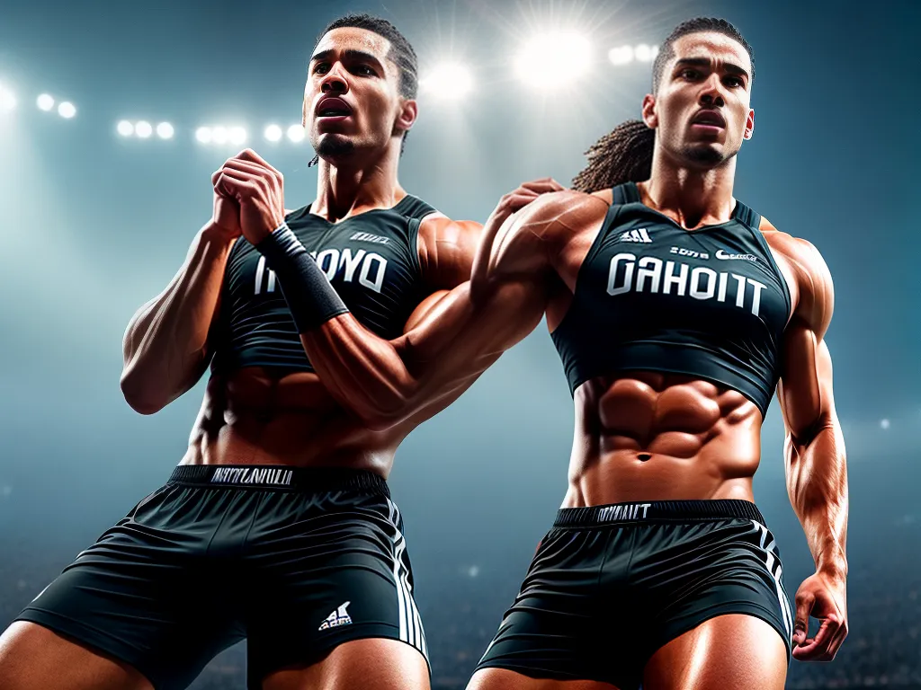 Fotos atleta dedicacao foco tensao