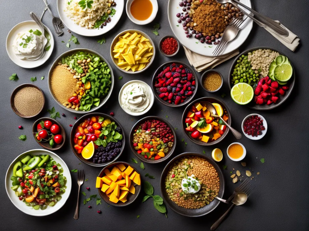 Os Benefícios do Banquete para o seu Bem-Estar 4 Fotos banquete colorido saudavel