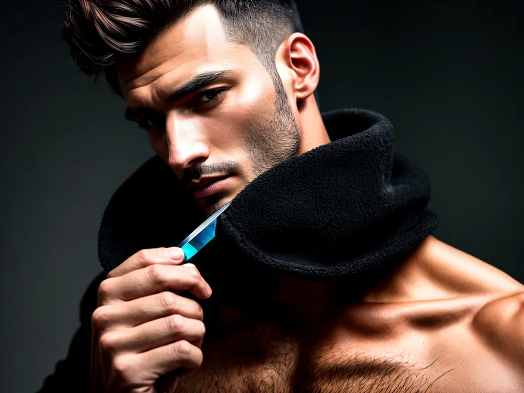 Evite Queimaduras ao Utilizar Ferramentas de Barbear 3 Fotos barbear precisao lamina mao