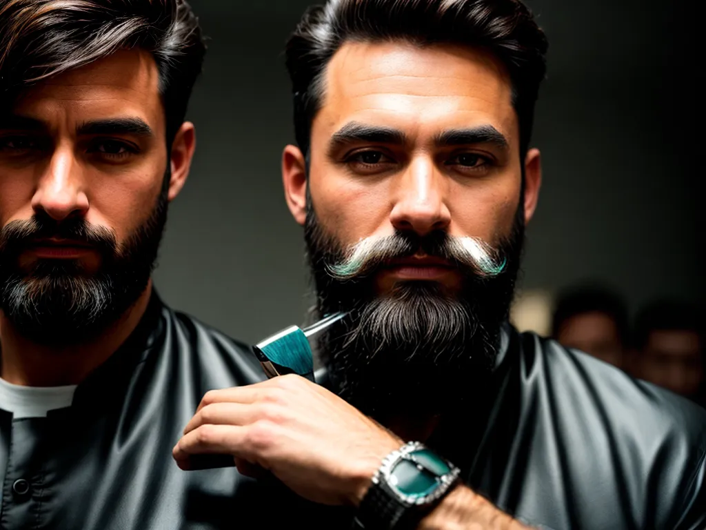 Fotos barbearia estilo barba precisao