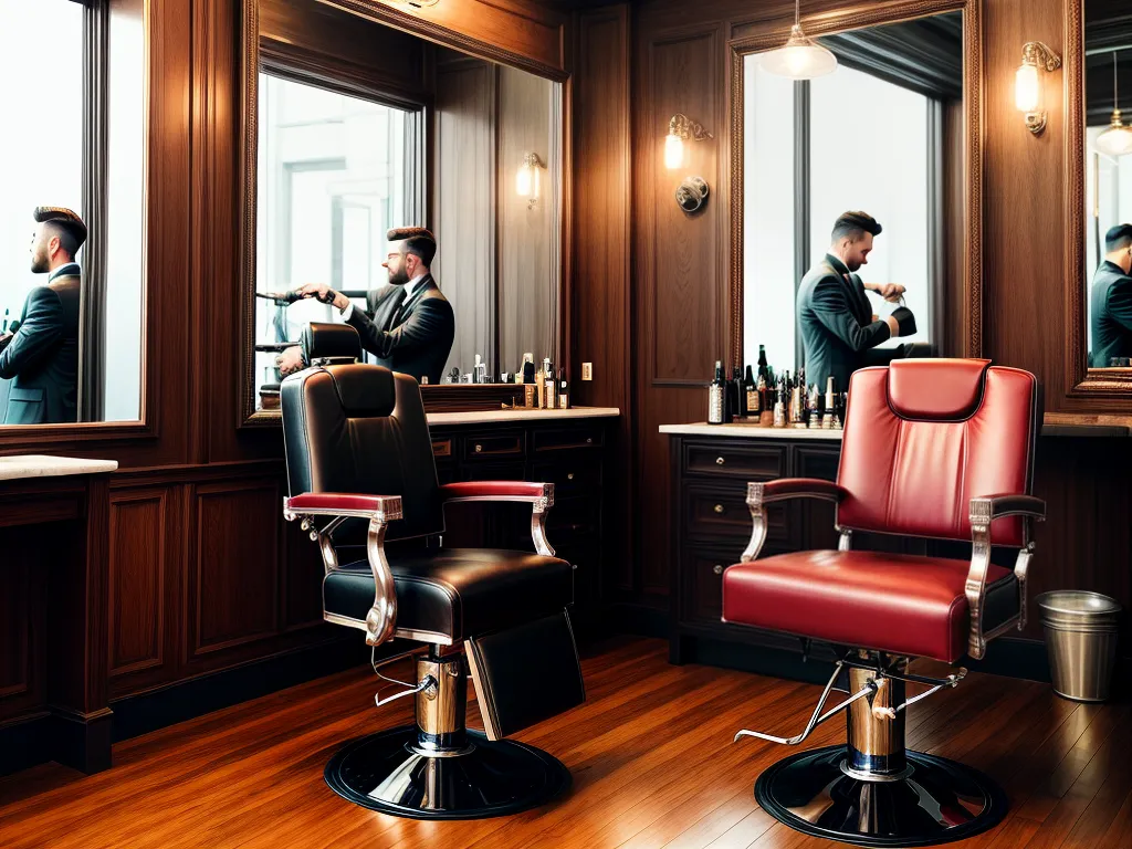 Fotos barbearia vintage decoracao barbeiros