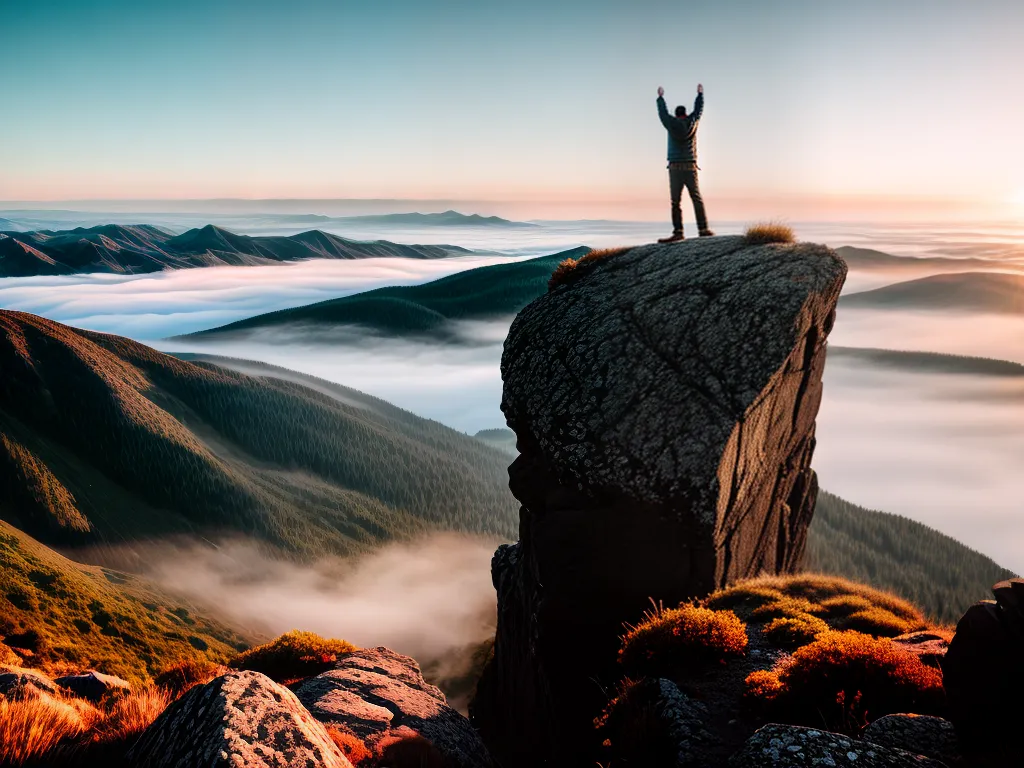 Fotos conquista pessoal nascer do sol