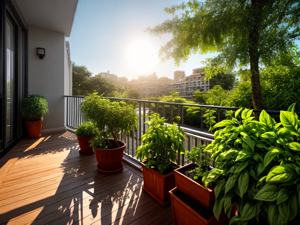 Fotos jardim balcone ervas aromaticas