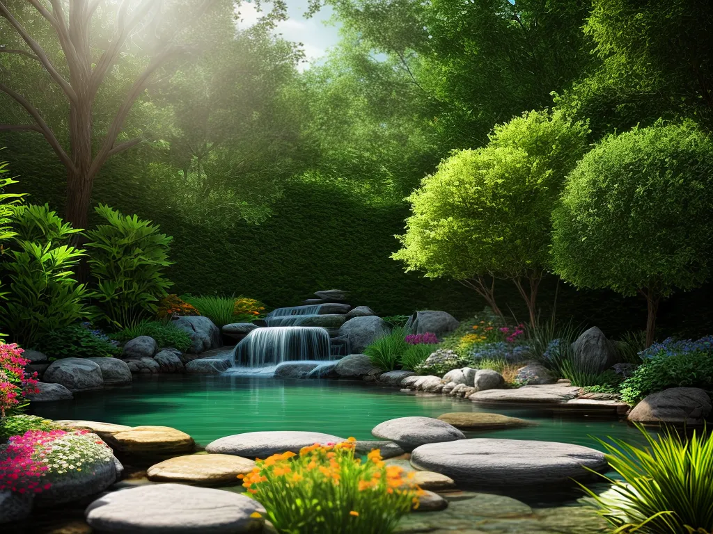 Fotos jardim sereno meditacao energia positiva