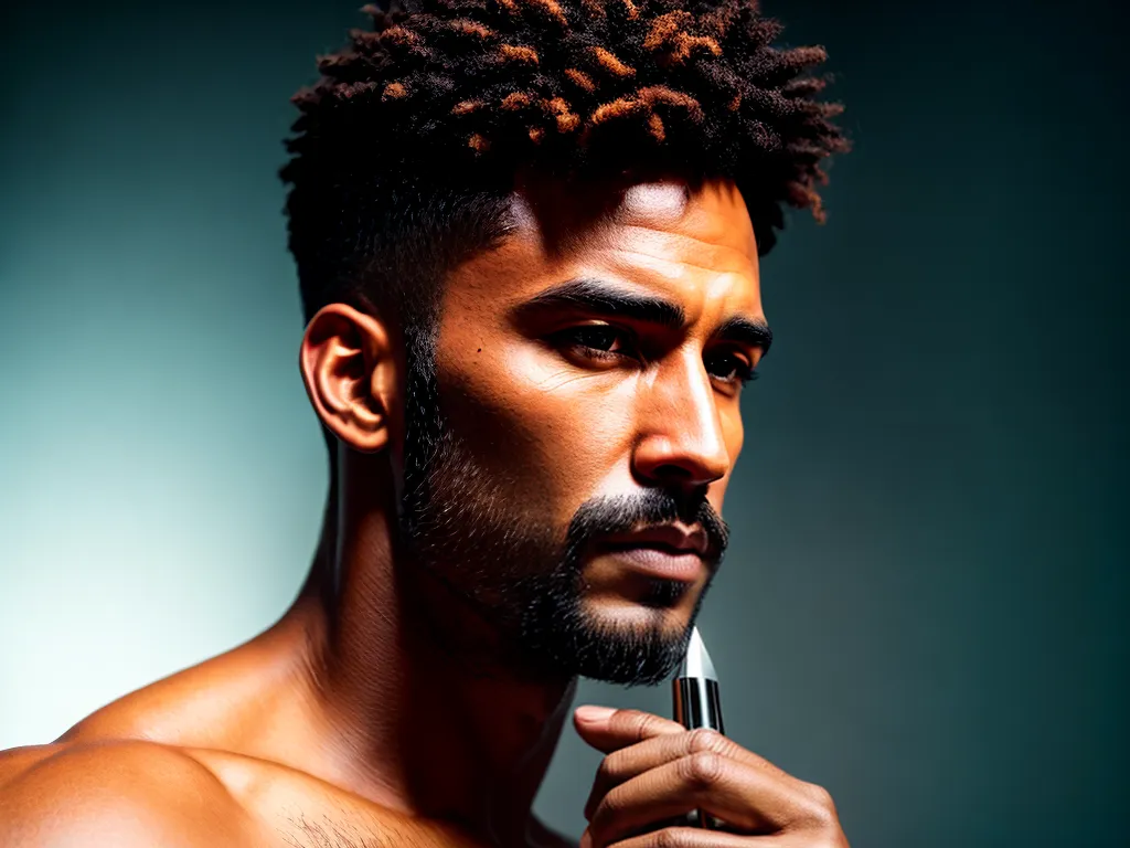 Evite Queimaduras ao Utilizar Ferramentas de Barbear Fotos mao homem barbear seguro