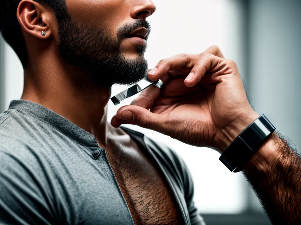 Evite Queimaduras ao Utilizar Ferramentas de Barbear 4 Fotos mao seguranca lamina barbear