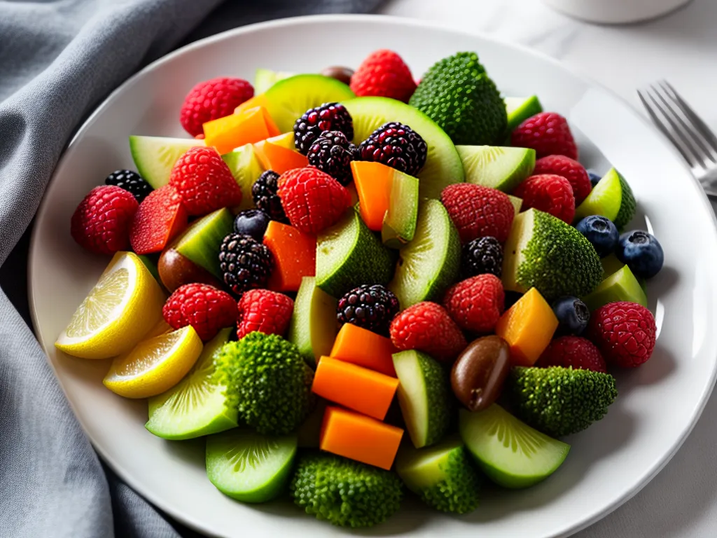 Fotos prato colorido alimentos saudaveis 7