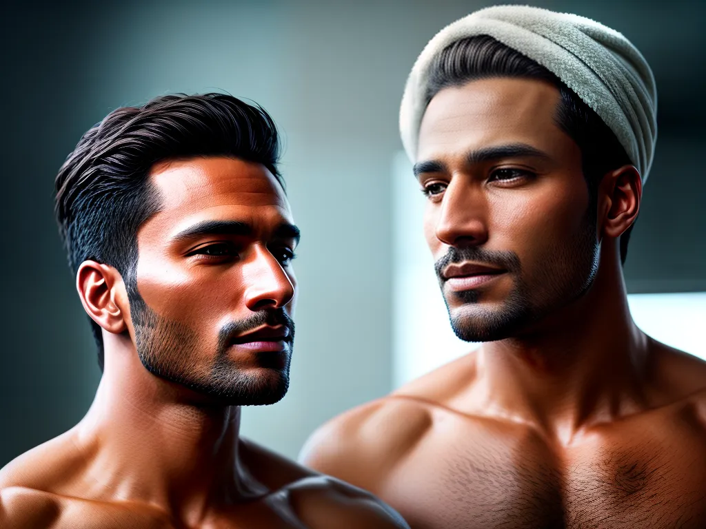 Descubra os benefícios do hidratante facial masculino 4 Fotos rosto homem hidratado cuidados pele