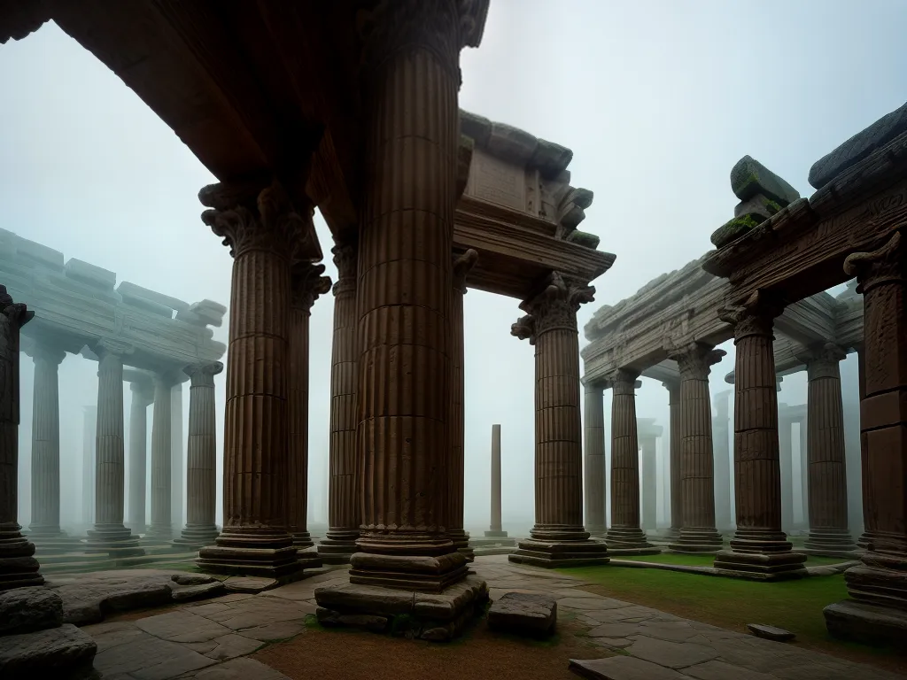 Fotos ruinas antigas misterio historia