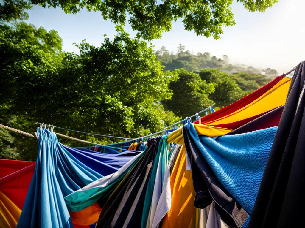 Escolhendo a Melhor Corda de Varal para Sua Casa 3 Fotos variedade varal roupas ar livre