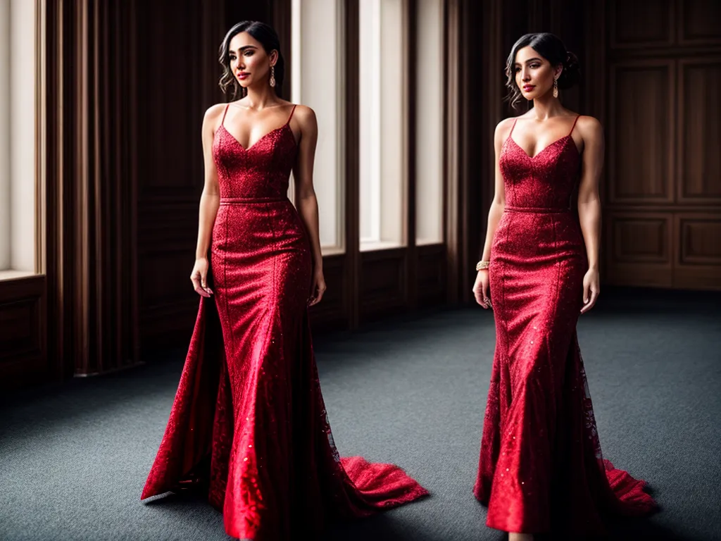 Fotos vestido vermelho lace sofisticado