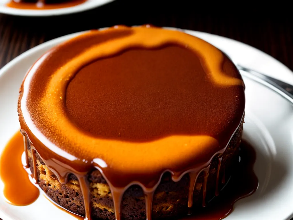Fotos caramelo dourado sobremesa irresistivel