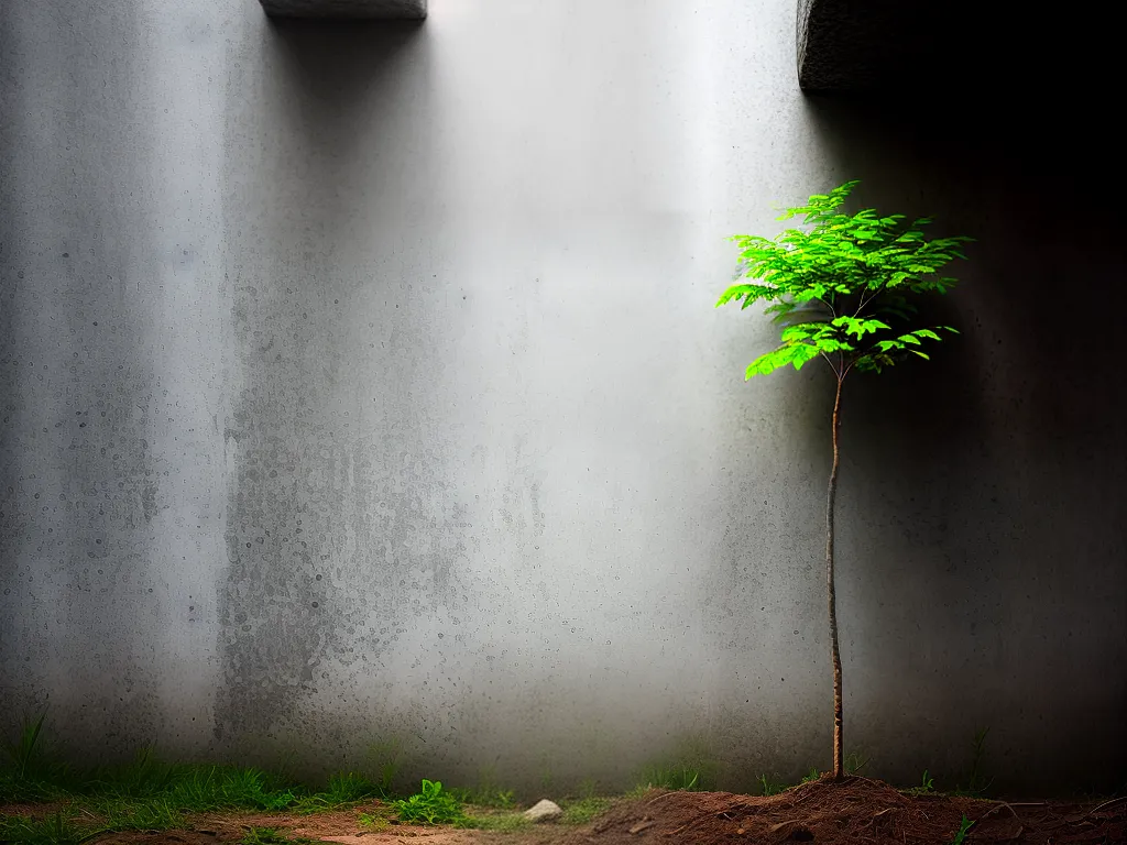 Fotos crescimento resiliencia folhas verdes