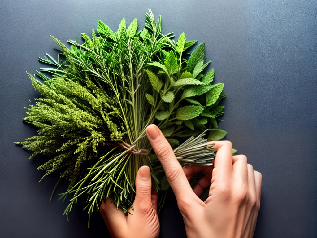 Fotos ervas verdes remedios naturais