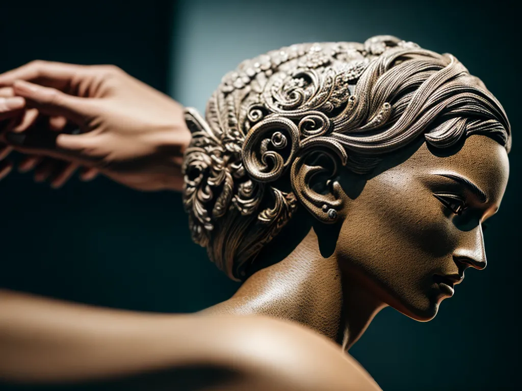 Fotos escultura argila maos artista 2