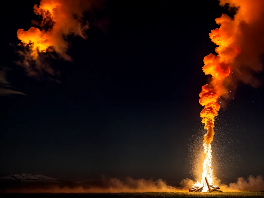 Fotos fogo intenso noite paixao 1