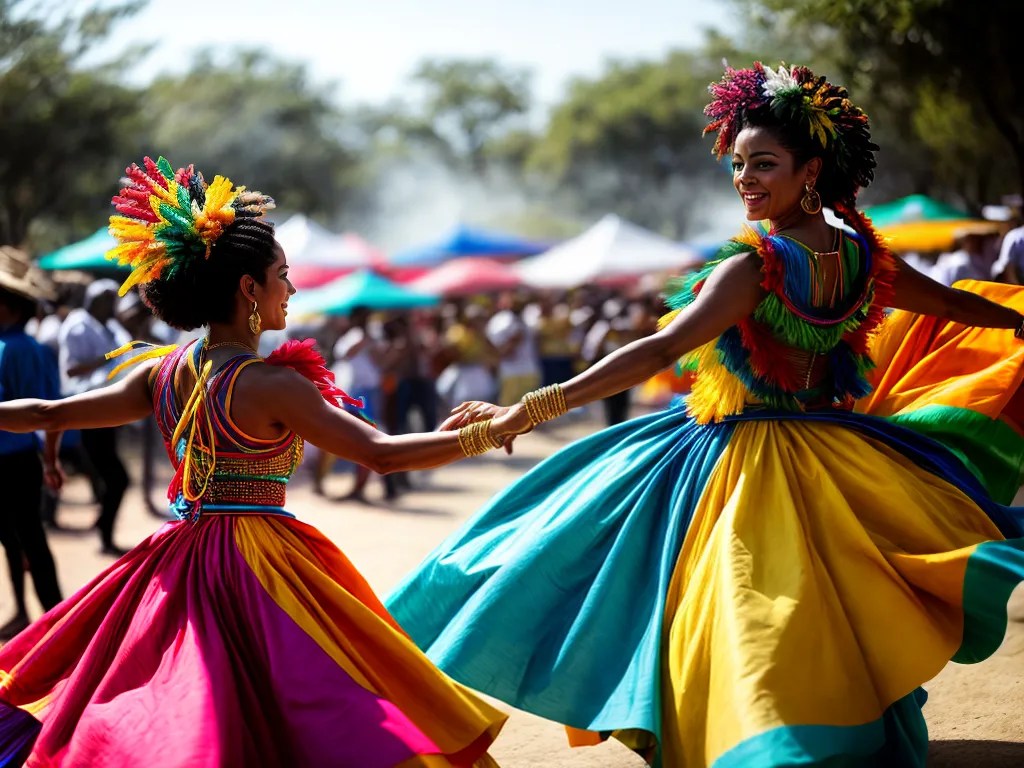 Fotos folclore brasileiro danca colorida