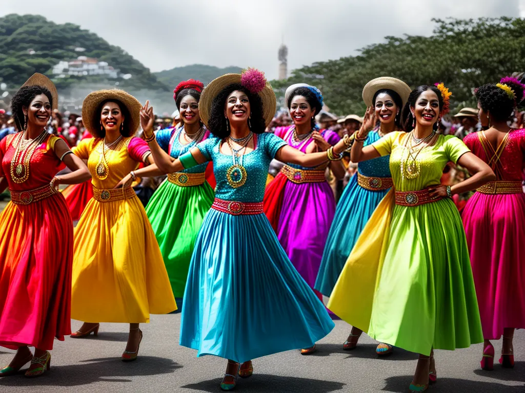 Fotos folclore brasileiro danca festival colorido