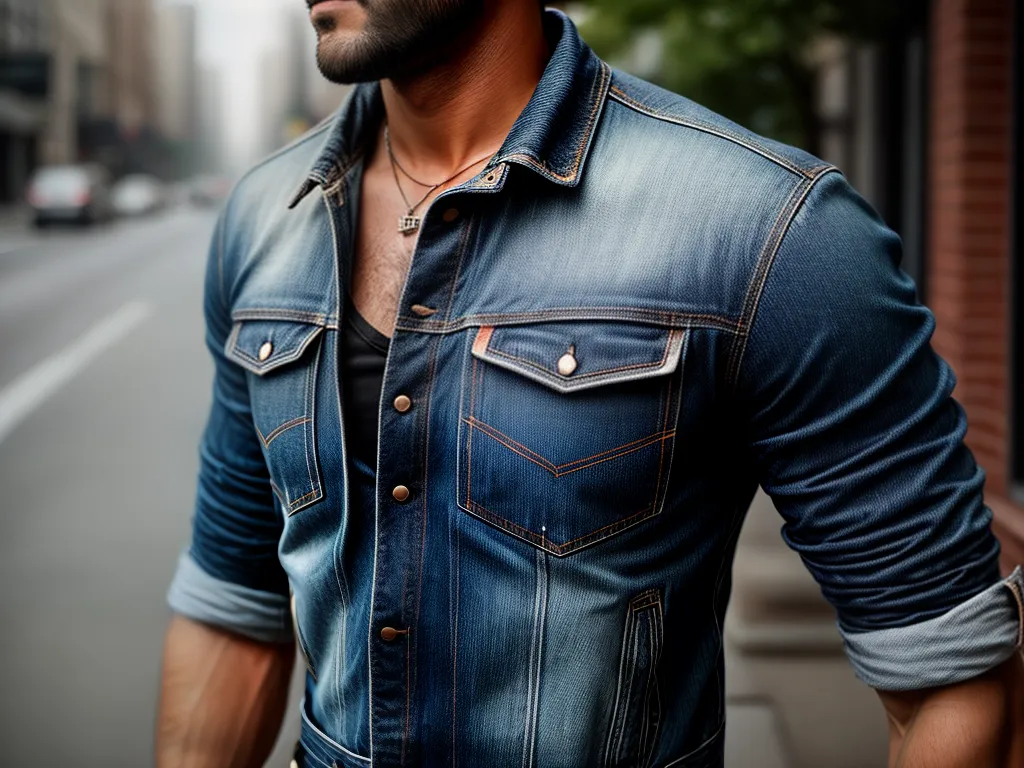 Fotos homem jeans rasgado estiloso